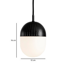 Dot pendant m  suspension pendant light  woud 133011  design signed 37550 thumb