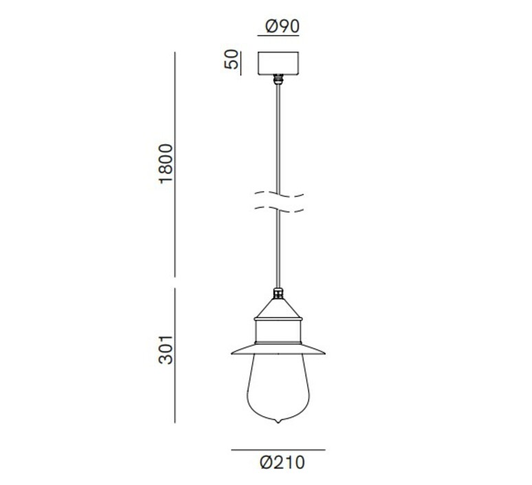 Drop 270 13 ort quel designer studio il fanale suspension  il fanale 270 13 ort  design signed nedgis 194067 product