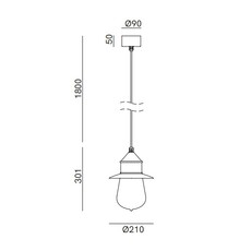 Drop 270 13 ort quel designer studio il fanale suspension  il fanale 270 13 ort  design signed nedgis 194067 thumb