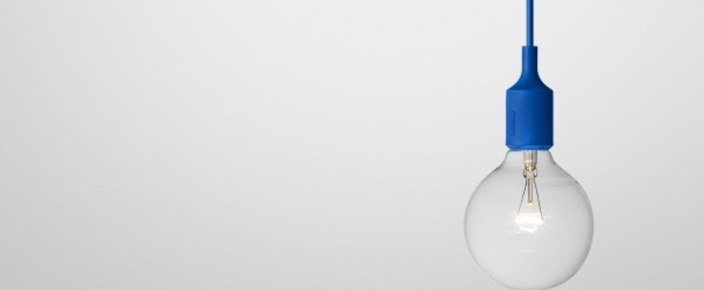 banner-image Suspension e27 bleu led h23cm o12 5cm muuto normal