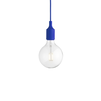 Suspension e27 bleu led h23cm o12 5cm muuto normal