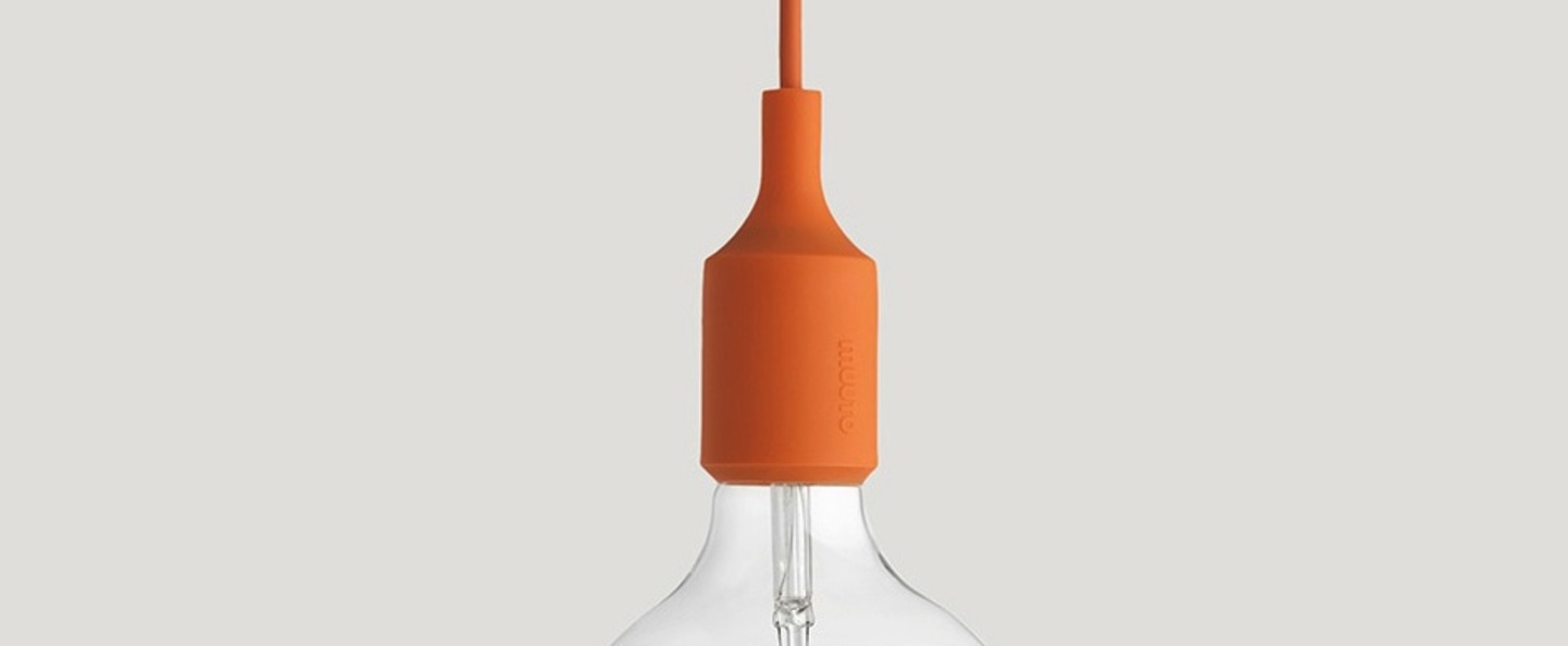 banner-image Suspension e27 orange led h23cm o12 5cm muuto normal