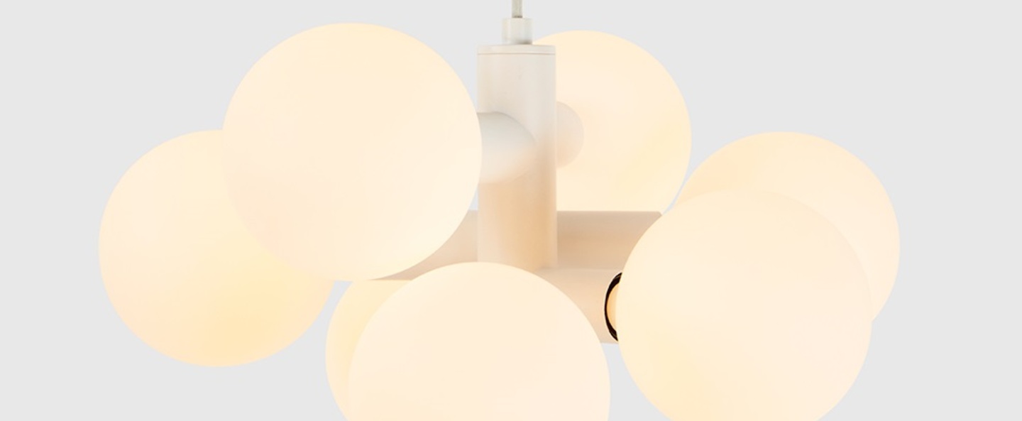 banner-image Suspension echo chandelier blanc l50cm h45cm tala normal