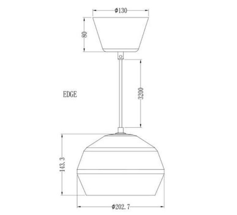 Edge monika mulder suspension pendant light  pholc 249115  design signed nedgis 90245 product