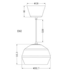 Edge monika mulder suspension pendant light  pholc 249115  design signed nedgis 90245 thumb