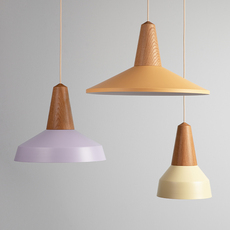 Eikon basic julia mulling et niklas jessen suspension pendant light  schneid eikon basic oak wax white canopy  design signed nedgis 106475 thumb