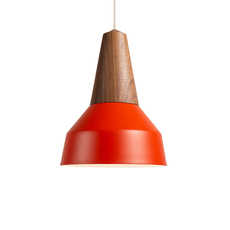 Eikon basic julia mulling et niklas jessen suspension pendant light  schneid eikon basic walnut poppy red white canopy  design signed nedgis 106604 thumb