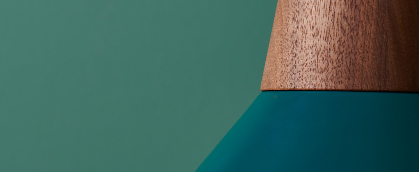 banner-image Suspension eikon basic noyer vert foret h35cm schneid normal