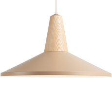 Eikon shell julia mulling et niklas jessen suspension pendant light  schneid eikon shell ash wheat white canopy  design signed nedgis 106545 thumb