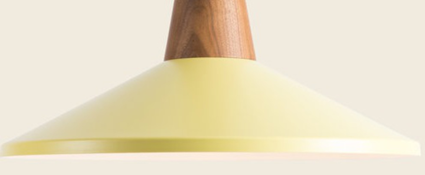 banner-image Suspension eikon shell jaune chene o54cm h32cm schneid normal