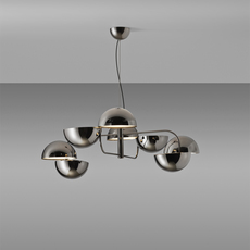 Elisabeth carlo colombo suspension pendant light  penta light 1711 23 2300 dxne  design signed nedgis 152349 thumb