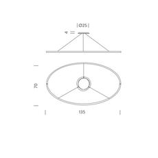 Ellisse double mega federico palazzari suspension pendant light  nemo lighting elp ln2 5a  design signed nedgis 69561 thumb