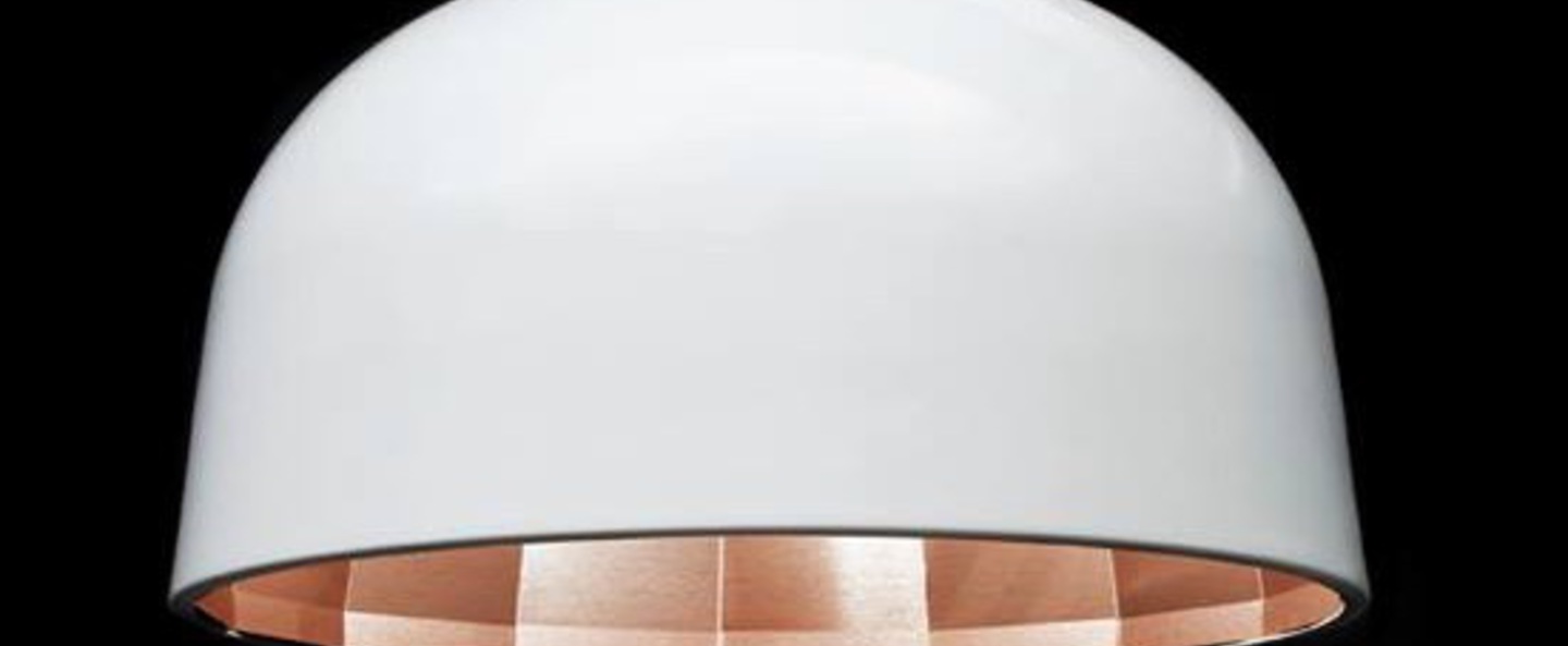 banner-image Suspension empty led blanc cuive santine h32cm oluce normal