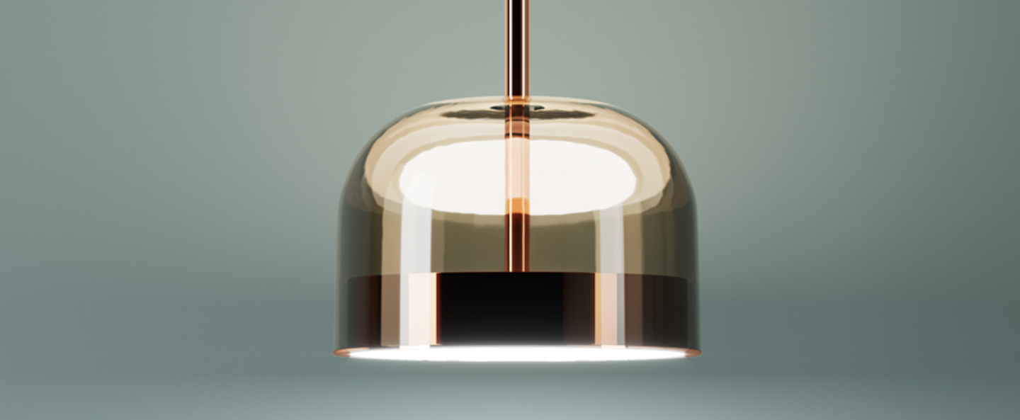 banner-image Suspension equatore s cuivre led o23 8cm h44cm fontana arte normal