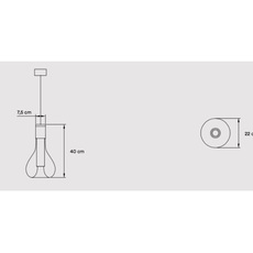 Eris s studio mayice suspension pendant light  lzf eris s al 22  design signed nedgis 97974 thumb