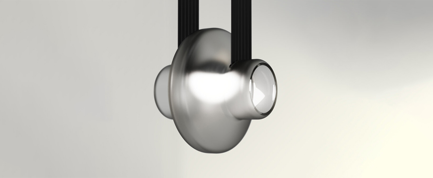 banner-image Suspension etat des lieux 2c gris depoli et noir led 2700k 2576lm l28cm h13cm d armes normal