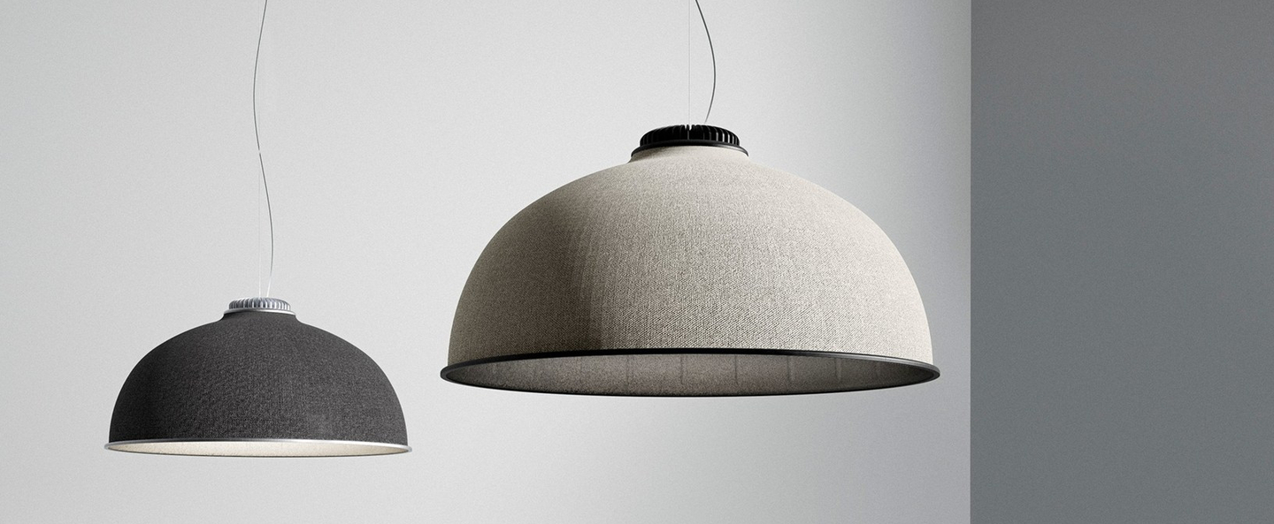 banner-image Suspension farel d96 gris fonce led o80cm h40cm luceplan normal