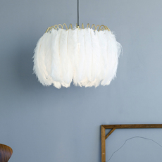 Feather brendan young vanessa battaglia suspension pendant light  mineheart lig053 w  design signed 46449 thumb