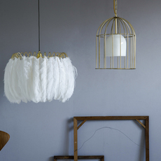 Feather brendan young vanessa battaglia suspension pendant light  mineheart lig053 w  design signed 46450 thumb