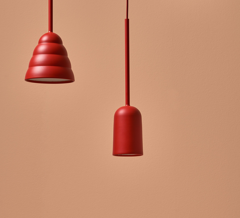 Figura arc julia mulling et niklas jessen suspension pendant light  schneid figura arc orange  design signed nedgis 66012 product