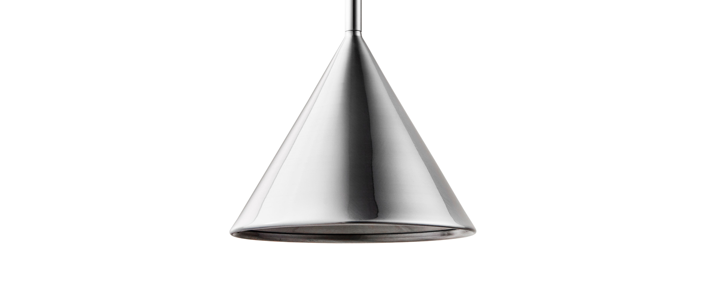 Suspension figura cone chrome o20cm h45cm schneid normal