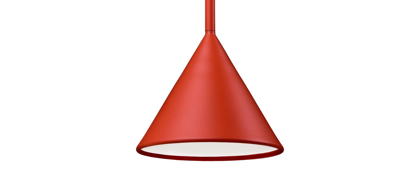 Suspension figura cone orange o20cm h45cm schneid normal