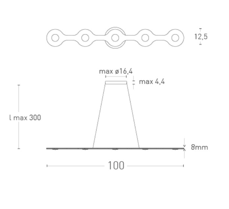 Flat 05 villa tosca lumen center italia fla05172 luminaire lighting design signed 23060 product