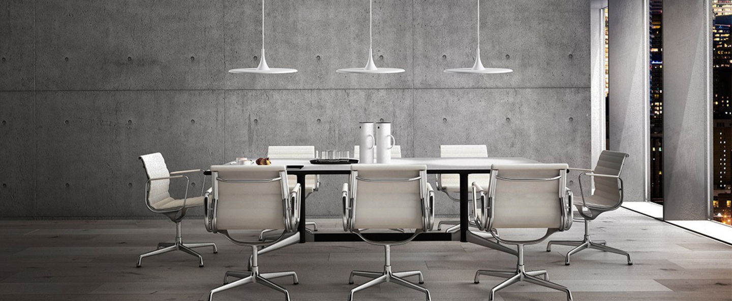 banner-image Suspension flat blanc led o40cm h13 5cm light point normal