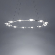 Flat ring 12 villa tosca suspension pendant light  lumen center italia flar1217227t  design signed 52738 thumb