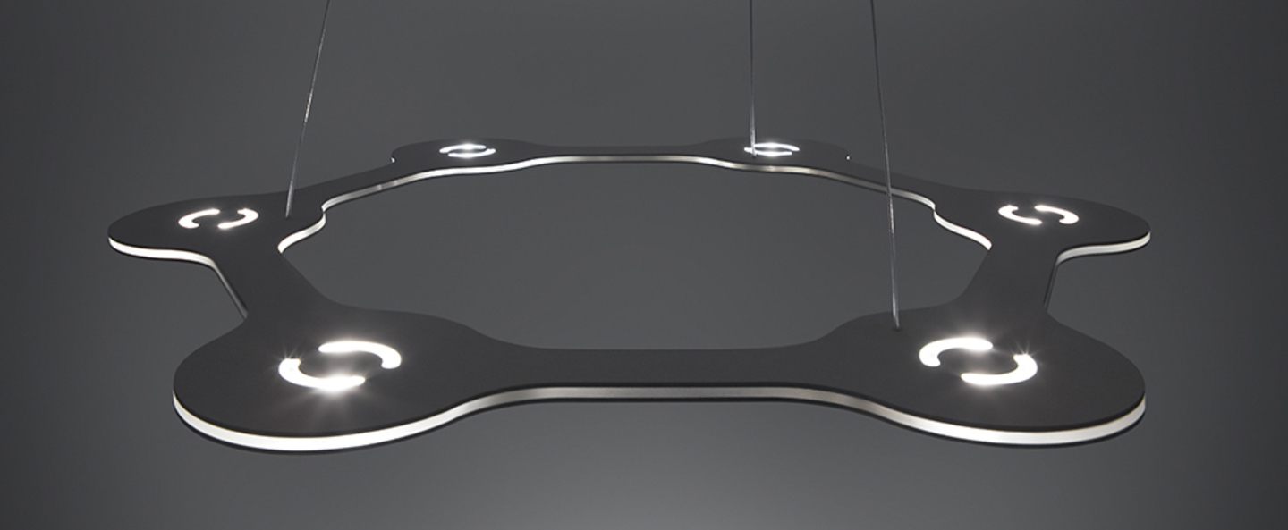 banner-image Suspension flat ring 6 aluminium led l56cm hcm lumen center italia normal