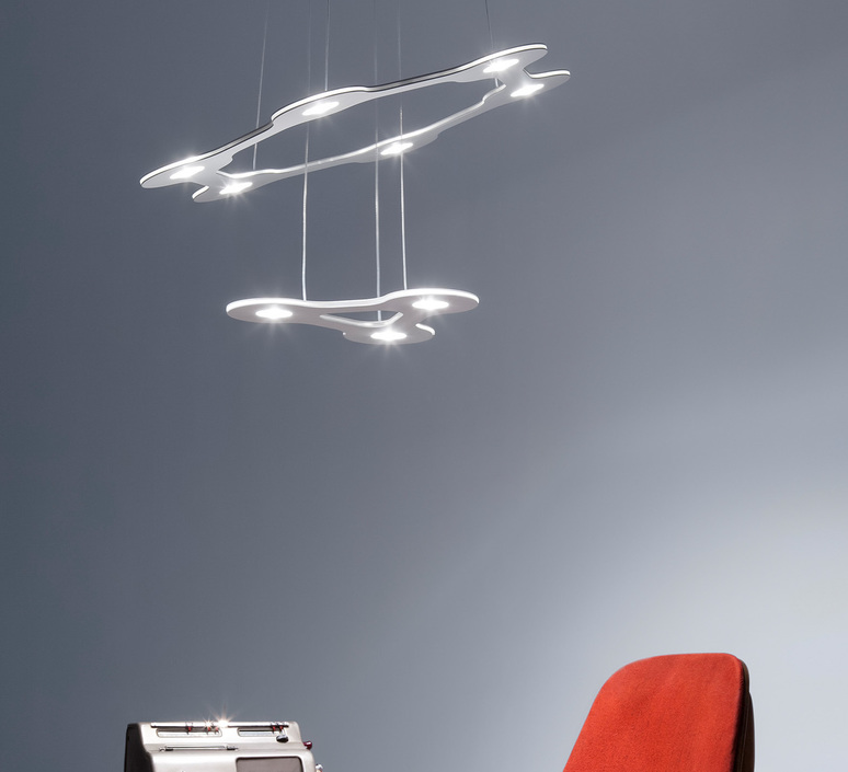 Flat saturn 1 villa tosca suspension pendant light  lumen center italia flas117227t  design signed 52751 product