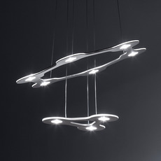 Flat saturn 1 villa tosca suspension pendant light  lumen center italia flas117227t  design signed 52752 thumb