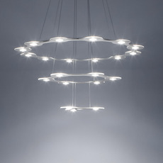 Flat saturn 3 villa tosca suspension pendant light  lumen center italia flas317227t  design signed 52785 thumb