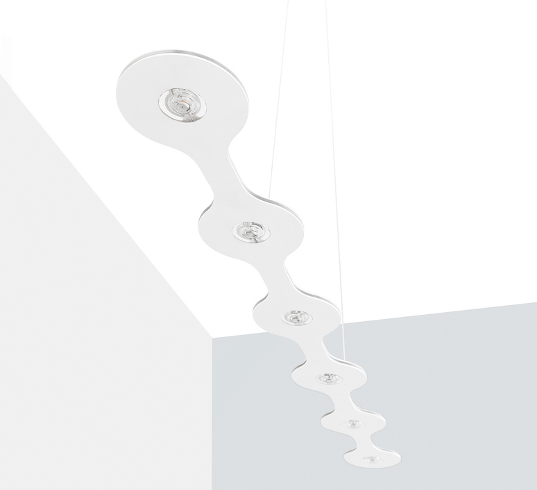 Flat triac 6 villa tosca suspension pendant light  lumen center italia fla0610527t  design signed 52685 product