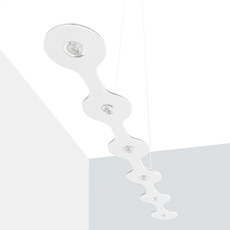 Flat triac 6 villa tosca suspension pendant light  lumen center italia fla0610527t  design signed 52685 thumb