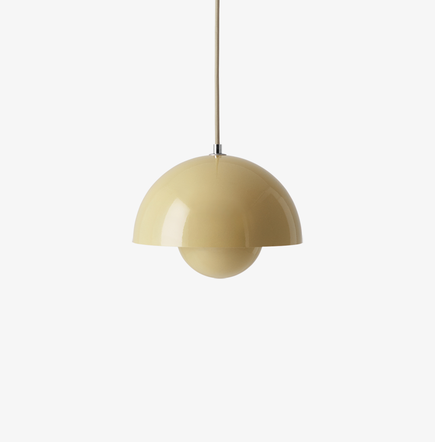 Pendant light, Flowerpot VP1, pale sand 