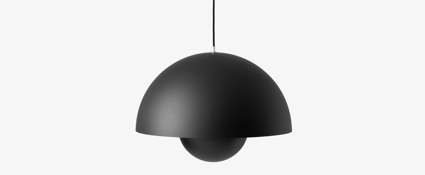banner-image Suspension flowerpot vp2 noir mat o50cm h36cm andtradition normal