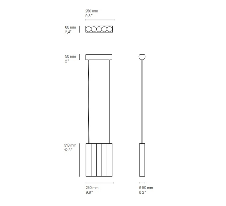 Gamma l5 sylvain willenz suspension pendant light  cvl lugamml5sb  design signed nedgis 118076 product