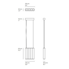 Gamma l5 sylvain willenz suspension pendant light  cvl lugamml5sb  design signed nedgis 118076 thumb