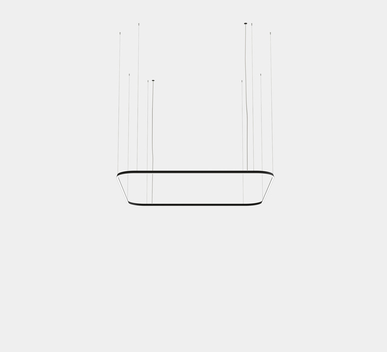 Geometric square mini studio benedito design suspension pendant light  leds c4 qs6v 00v9azdu05  design signed nedgis 174204 product