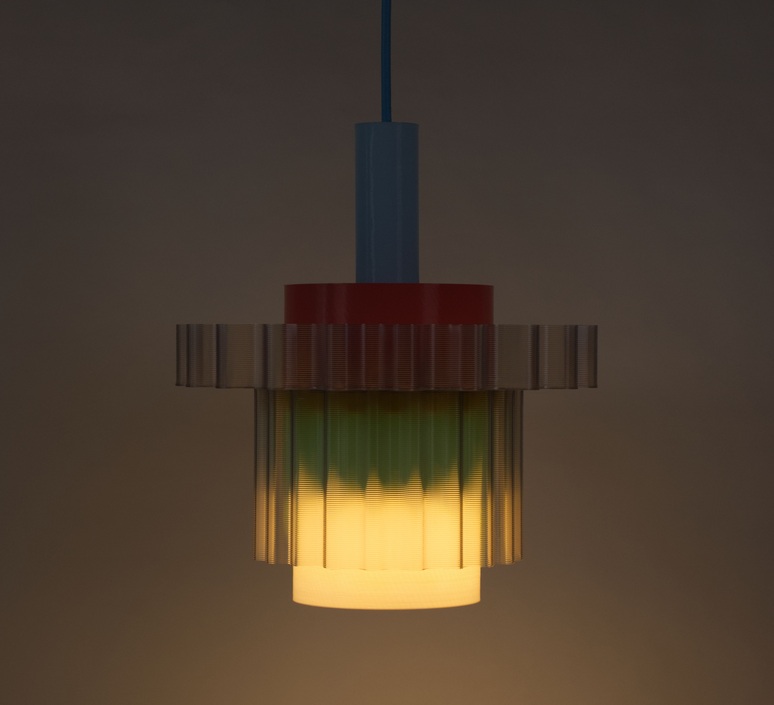 Gigi xl n 5 cable bleu warren blauvac et laetitia bou acar suspension pendant light  warren laetitia 9 5 60 1  design signed nedgis 155449 product