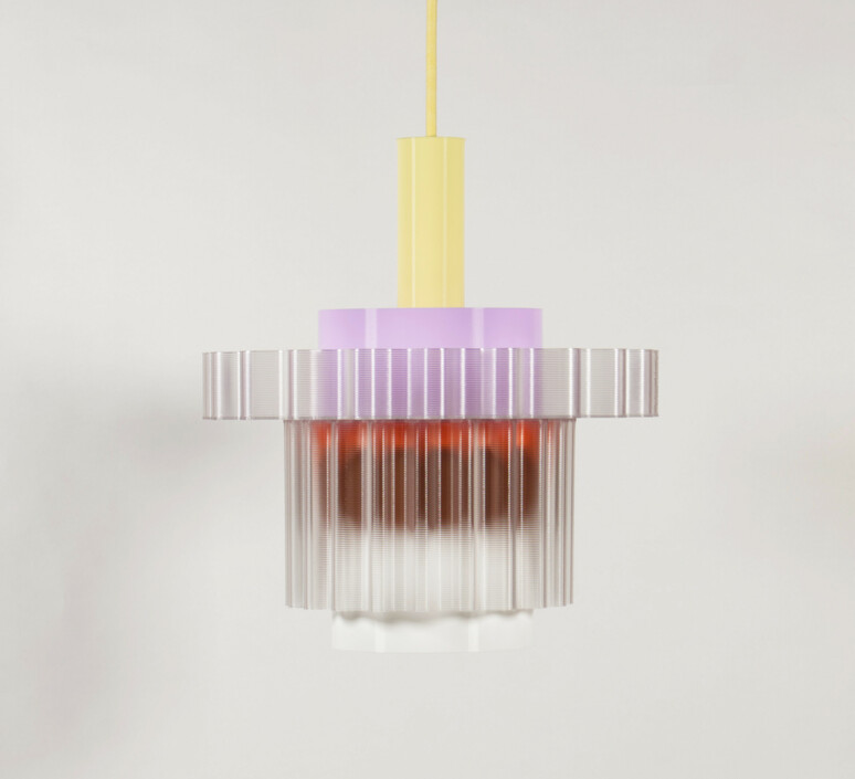 Gigi xl n 5 cable vert warren blauvac et laetitia bou acar suspension pendant light  warren laetitia 9 5 61 1  design signed nedgis 187198 product