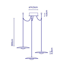 Ginger 20x3 joan gaspar suspension pendant light  marset a662 350  design signed nedgis 130189 thumb