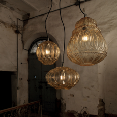 Ginger ovale edmondo testaguzza suspension pendant light  karman ginger se116 1a int  design signed 37741 thumb