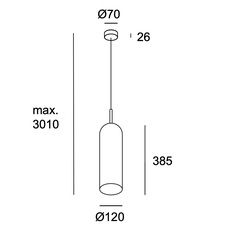 Glam josep patsi suspension pendant light  leds c4 00 8108 dn 14  design signed nedgis 144785 thumb