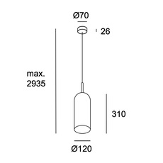 Glam josep patsi suspension pendant light  leds c4 00 8107 dn 14  design signed nedgis 144772 thumb