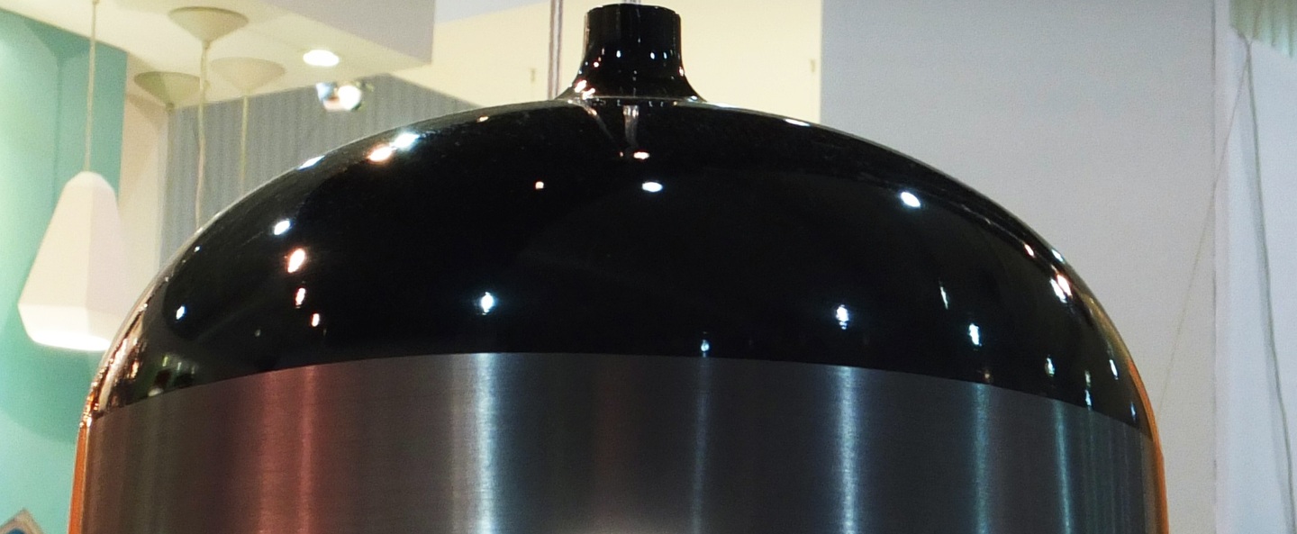 banner-image Suspension glaze noir gris anthracite o56cm innermost normal