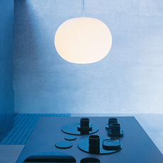 Glo ball 1 jasper morrison suspension pendant light  flos f3005061  design signed nedgis 135386 thumb