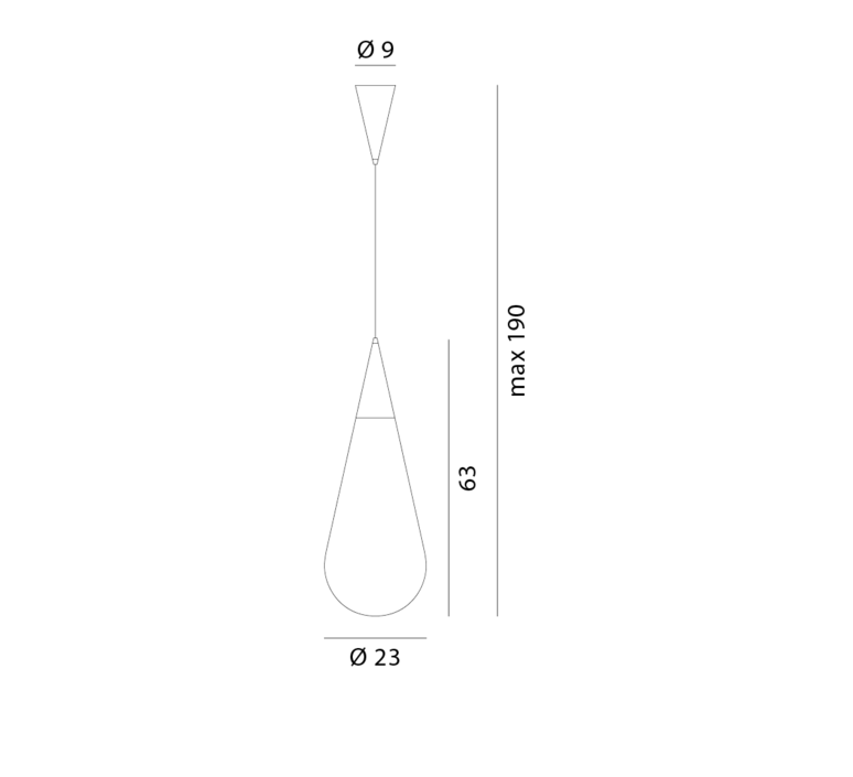 Goccia h1 quel designer andrea branzi suspension  rotaliana 1goh100100zb0  design signed nedgis 181325 product