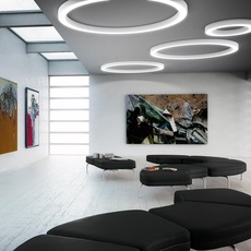 Golden ring l08101 carlo panzeri suspension pendant light  panzeri  l08101 300 0102  design signed nedgis 105874 thumb